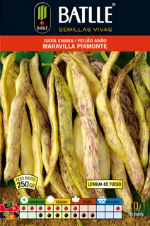 Semilla Judia Maravilla Piamonte 250 Gramos