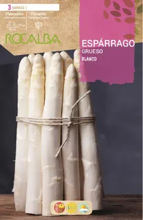 Esparragos de Mesa Grueso -blanco-
