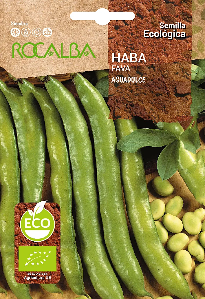 Semilla Ecologica Haba Aguadulce