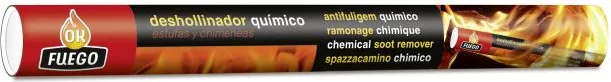 Deshollinador Tubo Estufas y Chimeneas Ok Fuego 175 gr