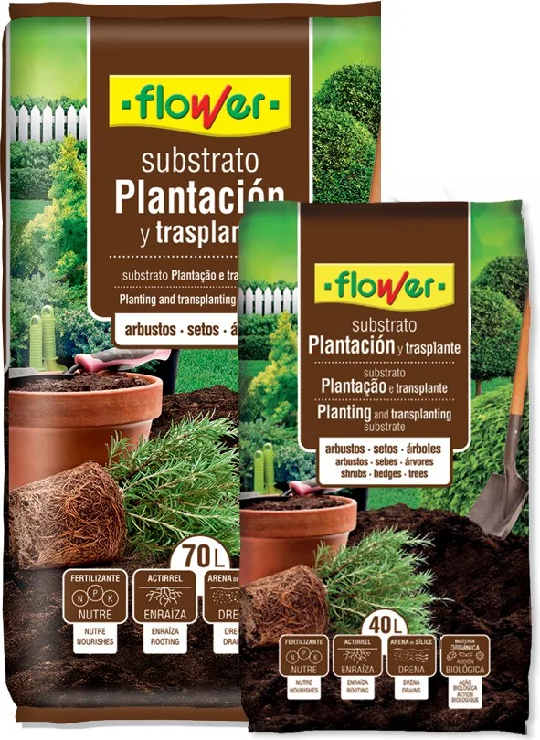 Sustrato Plantacion y Transplante Arbustos Setos y Arboles 40 Litros — foto principal