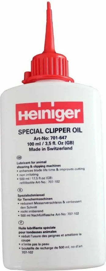 Botella Aceite Universal Heiniger 100 ml