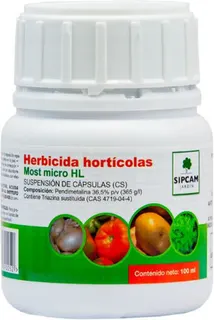 Herbicida Selectivo Profesional Pendimentalina Most Micro 100 ml