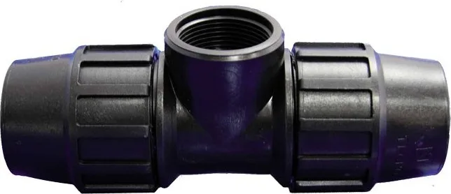 Acople Manguera Riego T 3/4 Rosca Hembra