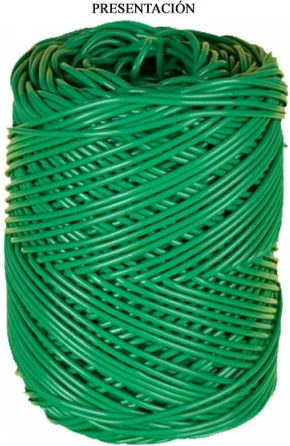Polietileno / Macarron Tubo de Atar 3 mm Verde