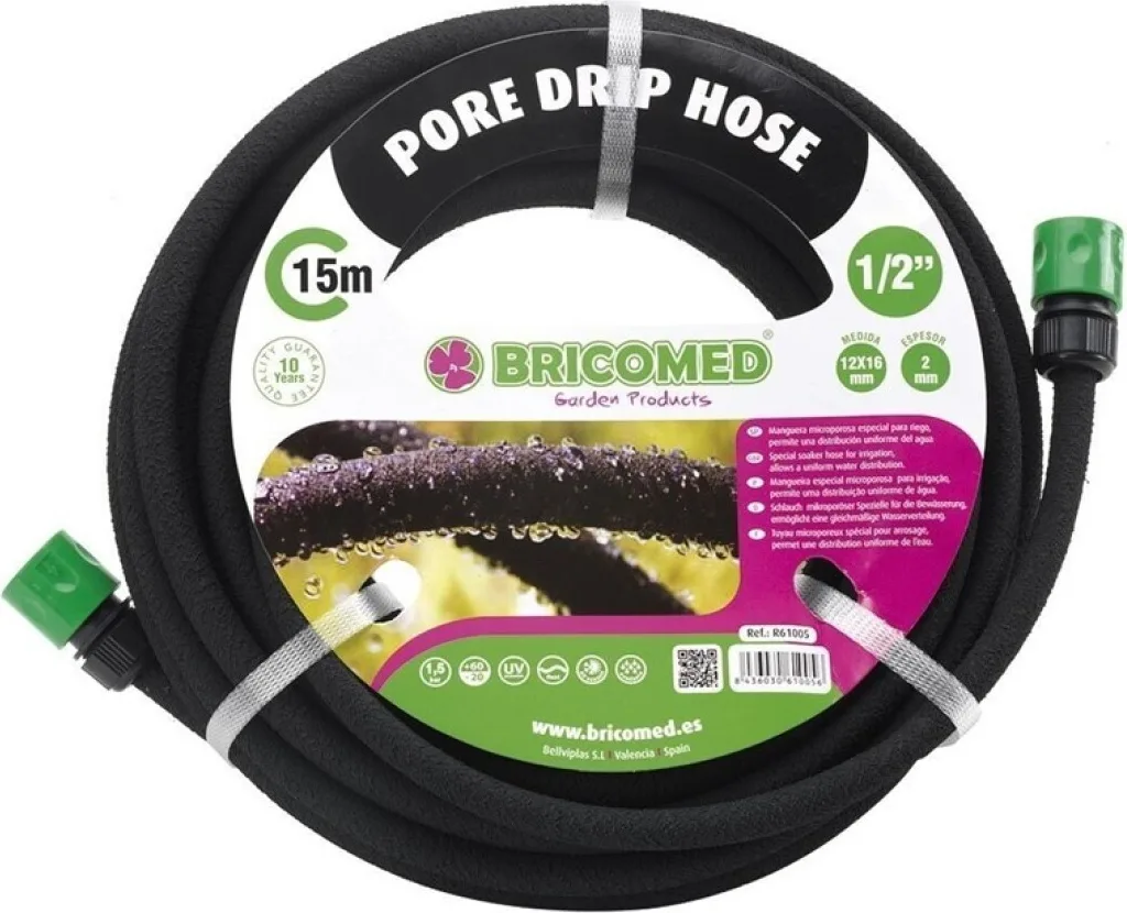 Manguera Sudoracion Pore Drip 1/2'' 15 m