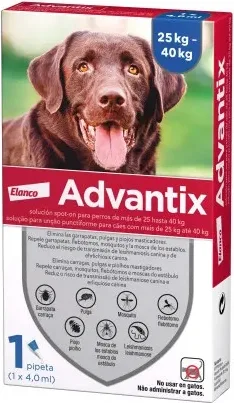 Advantix Pipetas Antiparasitarias para Perros +25kg — foto 2