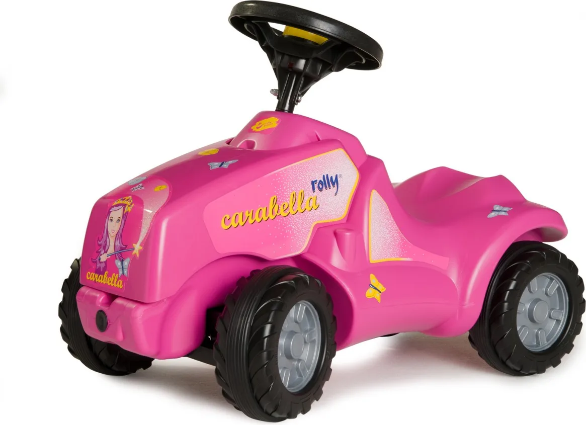 Correpasillos Tractor Carabella Rosa