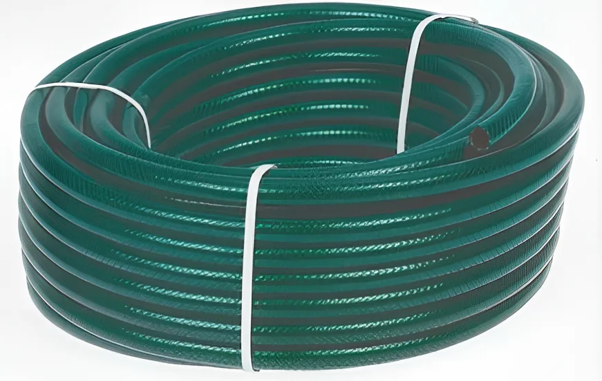 Tubo Pvc Flexible  Verde 4mm