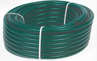 Tubo Pvc Flexible Verde 4mm