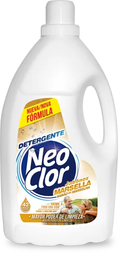 Detergente Liquido Neoclor Jabon de Marsella 2,94l / 42 Lavados