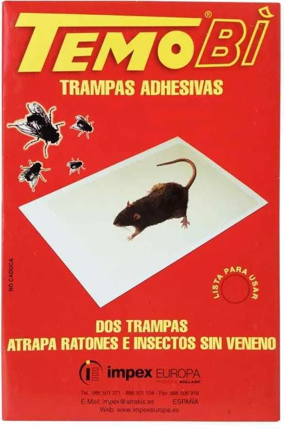 Trampa Temobi 2 Unidades para Ratones E Insectos sin Veneno — foto 2