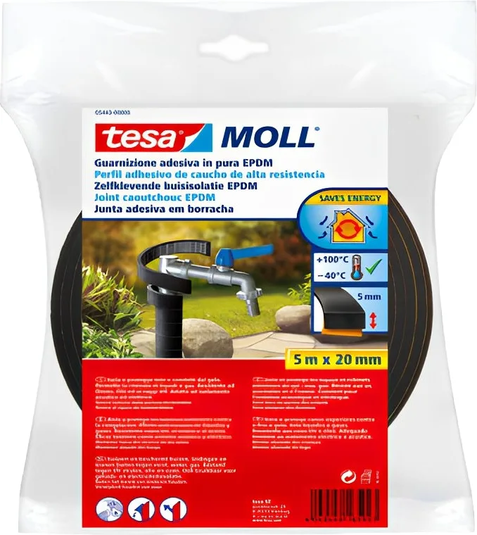 Tesamoll Aislante Tuberias Tesa 20mm 5 Metros