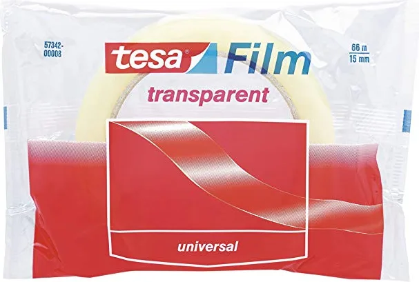 Celo Film Trasparente Tesa Largo 66 mt Ancho 19mm