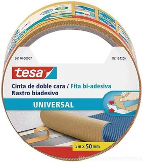 Cinta Tesa Doble Cara Universal 50mm 5 Metros