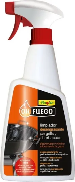 Ok Fuego Limpieza Desengrasante Inox 750ml