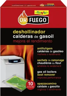 Ok Fuego Deshollinador Liquido Estufas Gasoil