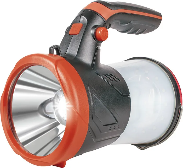 Linterna foco Camping + Power Bank 4 en 1