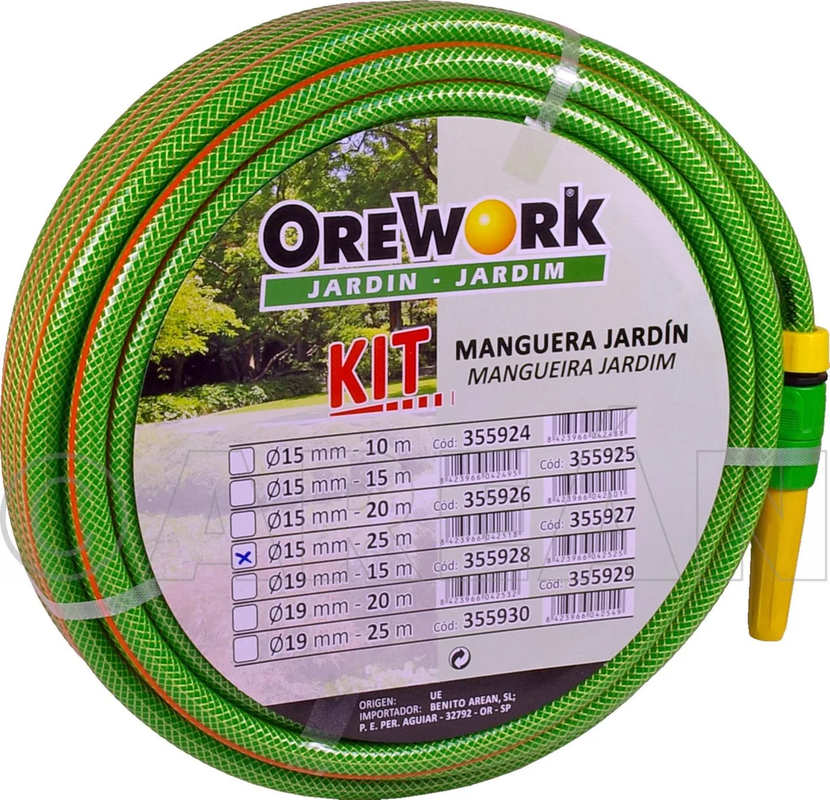 Manguera Orework Jardin kit 19 20mt — foto 2