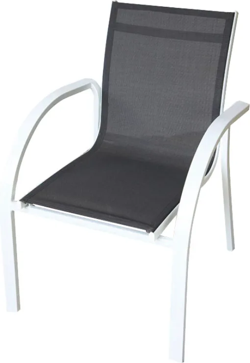 Conjunto Mesa Jardin Acero + 6 Sillas Modelo Ibiza — foto 4
