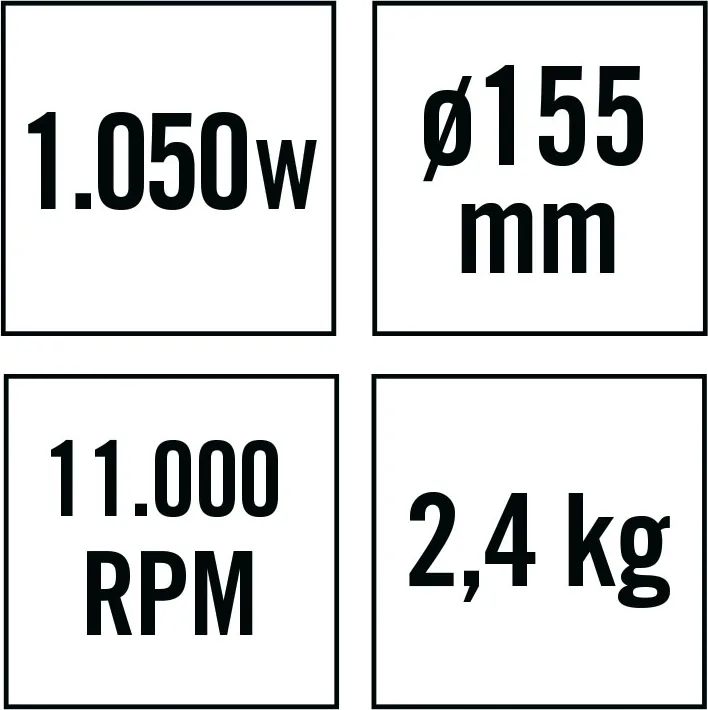 Amoladora Angular Ratio AR1050NM — foto 4