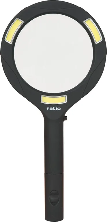 Lupa 2x con Luz Cob Led Ratio Pack 6 Uds
