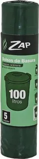 Bolsa Basura Zap Especial Jardineria 85x105 cm 5uds