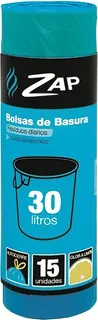 Bolsa Basura Zap Limon 15u*30l