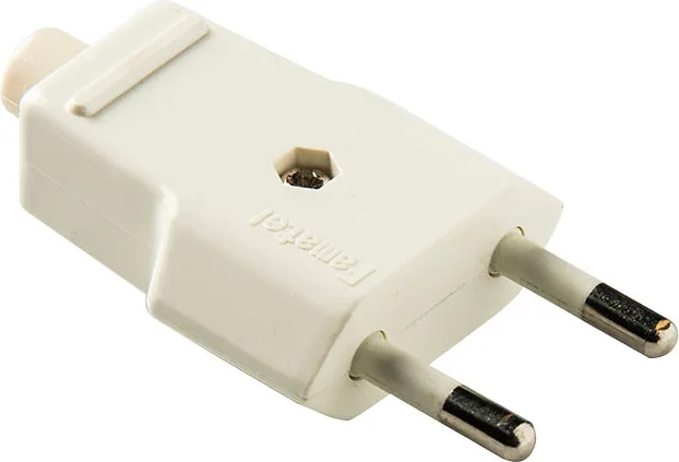 Clavija 10a - 250v Blanco Duolec -