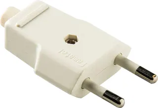 Clavija 10a - 250v Blanco Duolec -