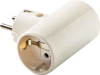 Adaptador Doble Tt Cera.10a - 250v Duolec