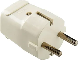 Clavija 4.8mm Tt 16a-250v Blanco Duolec
