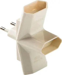 Adaptador Triple 10a- 250v Duolec