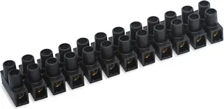 Regleta Conexion 2.5mm 24a Negro Duolec