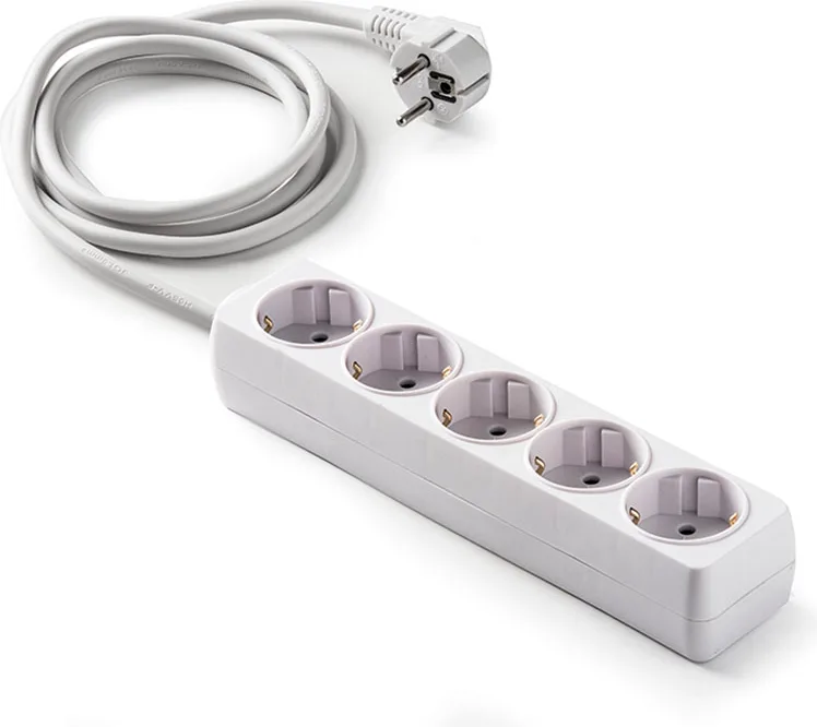 Base Multiple Regleta 5 Tomas T/t 1,5 m