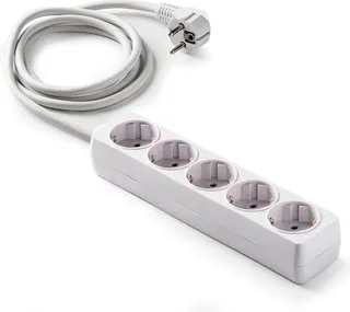 Base Multiple Regleta 5 Tomas T/t 1,5 m
