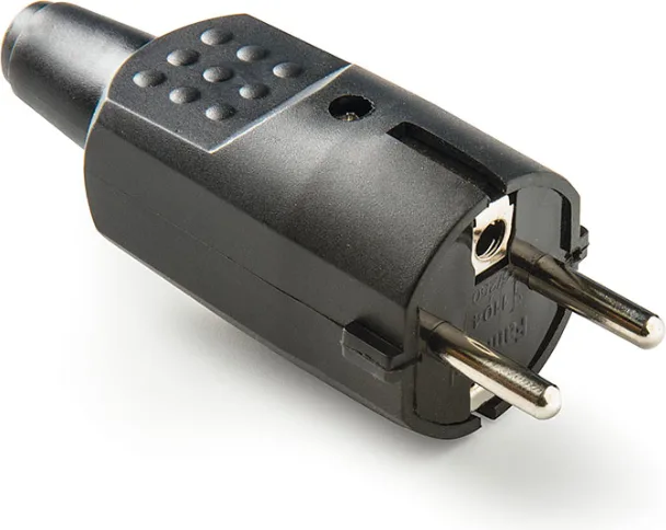 Clavija 4.8mm Caucho 16a-250v Negro Duolec — foto 3