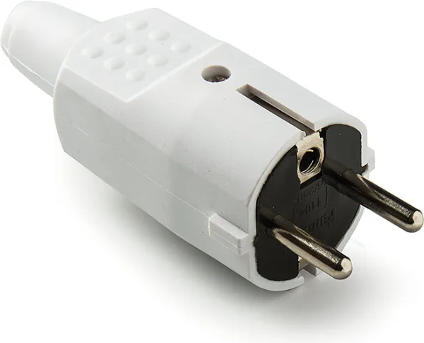 Clavija 4.8mm Goma 16a-250v Blanco Duolec — foto 3