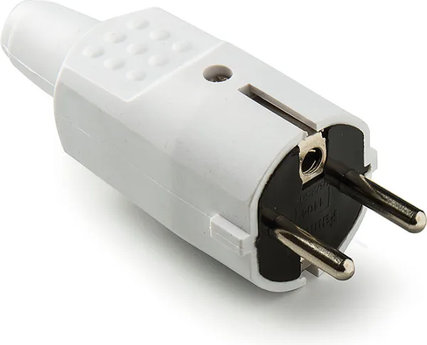 Clavija 4.8mm Goma 16a-250v Blanco Duolec — foto 2
