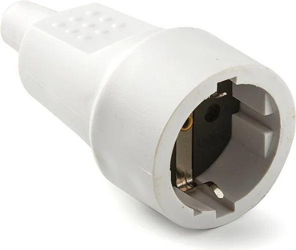 Base Tt 10a-250v Pvc Goma Blanco Duolec — foto 2