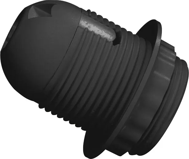 Portalamparas Roscado E27 Negro Duolec 5 Unidades