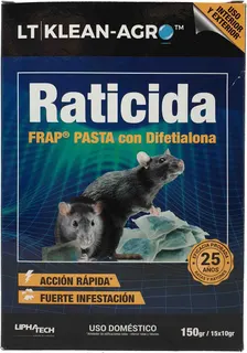 Raticida Klean Agro Pasta Fresca 150 gr