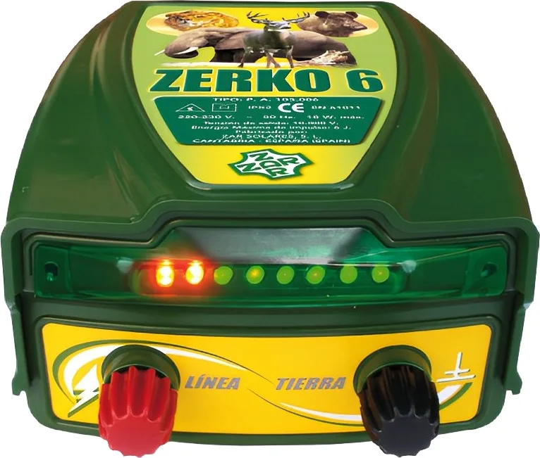 Pastor Electrico Zerko Red 6 Julios