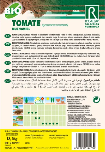 Semilla Ecologica Tomate Muchamiel — foto 3
