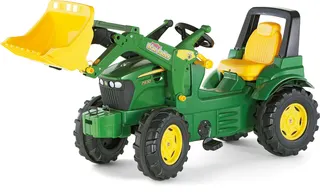 Tractor Rolly Toys John Deere 7930 con Pala Cargadora Verde