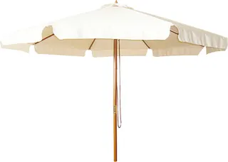 Parasol / Sombrilla de Aluminio Imitación Madera con Toldo de 3 Metros
