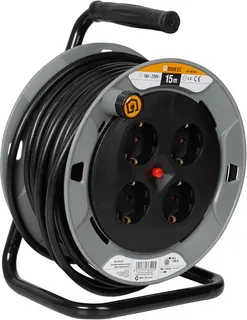 Enrollacable Duolec Profesional 15m Max 4000w