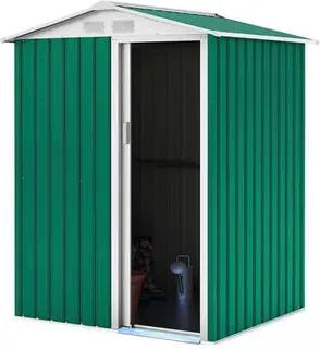 Caseta Metálica Milton Verde 2 m²