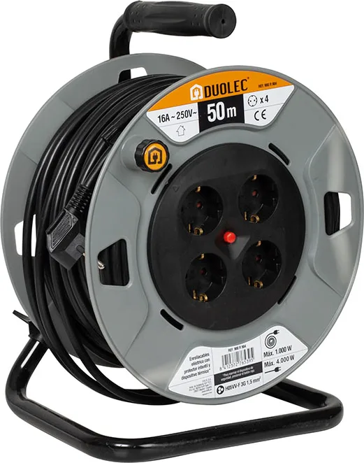 Enrollacable Profesional 50m Max 400w