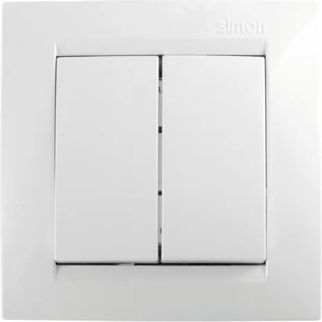 Doble Commutador Empotrable Serie Simon 15 — foto 2